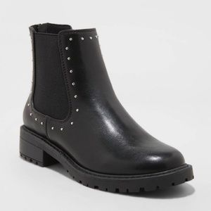 NWOT Universal Thread Studded Black Boots